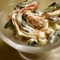 maruru-nn's cooksnap of when they made **いんげんとカニカマのサラダ**.