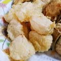 Kaffy10's cooksnap of when they made かぶの天ぷら＆葉っぱのかき揚げ.