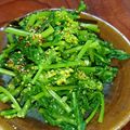 クックVOY1Q3☆'s cooksnap of when they made 小松菜（菜花）の粒マスタード和え.
