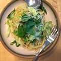 ながぴー♧'s cooksnap of when they made しらすとキャベツの和風パスタ.