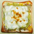 ヤス＠武州川崎's cooksnap of when they made ❁ツナとレタスとコーンのトースト❁.