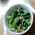 ひよこくま's cooksnap of when they made 春は～菜の花と切干大根のおひたし♪.