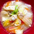 Cook★Robin's cooksnap of when they made 魚の旨みたっぷり味噌で冷凍アサリの味噌汁.