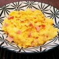 あーこ姐's cooksnap of when they made 簡単☆ ふわとろハムエッグ.