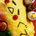 専業主婦になりたぁい's cooksnap of when they made ＊オムライス弁当～ぐでたま～.
