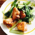 kaokaofood's cooksnap of when they made 鶏肉と小松菜のペッパー炒め.