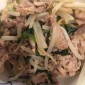 koyumix's cooksnap of when they made ポン酢でアッサリ☆豚バラのニラもやし炒め.