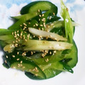 naoyumi☆'s cooksnap of when they made とまらない♪きゅうりと長ネギのさっと炒め.