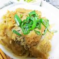 ユーロン's cooksnap of when they made えのき入り♪カツ煮.