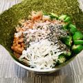あーこ姐's cooksnap of when they made オクラしらす納豆ＩＮすりごま！！.