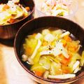 ❁ユリメッコ❁'s cooksnap of when they made 野菜たっぷり❤️簡単コンソメスープ♪.
