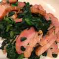 jiso37's cooksnap of when they made ほうれん草とベーコーン炒め♪.