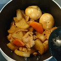 にぼしっと's cooksnap of when they made 鶏と大根のこってり煮.