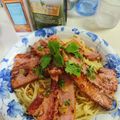 モッチー0293's cooksnap of when they made 厚切りベーコンペペロンチーノ.