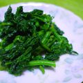 クックｇｙｙ♫'s cooksnap of when they made つぼみ菜の即席お浸し.
