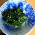 うさこママ★'s cooksnap of when they made レンジで簡単！ニラの中華風おひたし♪.