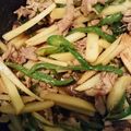 しょここ♡'s cooksnap of when they made じゃがいもの青椒肉絲（チンジャオロース）.