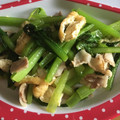 ぴか★ぴかちゅう's cooksnap of when they made お揚げが美味！小松菜と豚肉の炒めもの.