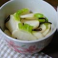 びーこちゃん's cooksnap of when they made 小かぶの塩コンブ浅漬け.