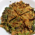 キリジャンまろ's cooksnap of when they made 【キムチジョン】キムチとにらのチジミ.