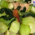 うぱるぱここあ's cooksnap of when they made 豚バラ肉と青梗菜の中華炒め.