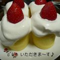 おゆきd^0^b's cooksnap of when they made ロールちゃんｄｅローソクちゃん♬.