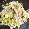 こぐま食堂☆'s cooksnap of when they made 春キャベツと豚肉のサラダ.