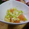 ゆいランラン's cooksnap of when they made ✿白菜と❀グレープフルーツの✿サラダ.