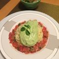 natsuーko's cooksnap of when they made 冷製サルサパスタ★アボカドムース添え.