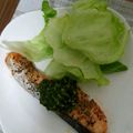 donuts★'s cooksnap of when they made サーモンのソテー★パセリソース添え.