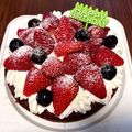 Sherry26's cooksnap of when they made 簡単ダブルベリーのガトーショコラ♪.