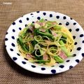 Chikatan☆'s cooksnap of when they made ☆春の香りアスパラ菜のペペロンチｰノ☆☆.