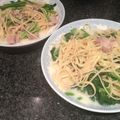 didiko's cooksnap of when they made ほうれん草とツナのクリームパスタ.