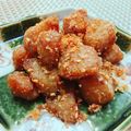 サンディサンディ's cooksnap of when they made コンニャクのピリ辛おかか炒め.