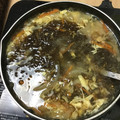 YorozUta's cooksnap of when they made ほっこり♡かきたまもずくスープ.