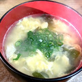 ３匹の大ぶたママ's cooksnap of when they made 簡単はやワザ♪たまごスープ.