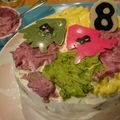 チャッピー26's cooksnap of when they made スプラトゥーン バースデーケーキ.