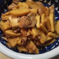 パピオ's cooksnap of when they made たけのこと鶏肉の甘辛煮 筍 タケノコ.