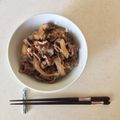 taro*'s cooksnap of when they made お手軽ランチにも！牛丼.