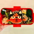 rochefort's cooksnap of when they made ☆キャラ弁 ポケモン ニャビー.