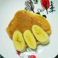 のり子のおかず♪'s cooksnap of when they made バナナドーナツ風パンケーキ.
