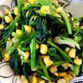 ゆっきい９'s cooksnap of when they made 定番簡単✩ほうれん草ソテー｡:°ஐ♡.