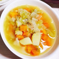 クック8LJ6WQ☆'s cooksnap of when they made 簡単過ぎていいのかしら野菜スープ.