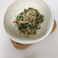 きゃたごん's cooksnap of when they made 水菜とえのきのごまマヨサラダ【作り置き】.