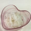 papikun's cooksnap of when they made 付け合わせ大根（大根の甘酢和え）.