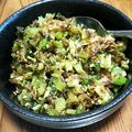 ☆ももクック☆'s cooksnap of when they made おにぎりに混ぜる大根の葉炒め.