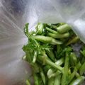 ふぁんたにゃん's cooksnap of when they made もったいないから…わさび菜の茎の浅漬け.