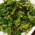 卵せんべい's cooksnap of when they made 【季節の味わい】簡単☆菜の花の胡麻和え♪.