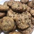 音の子's cooksnap of when they made オレンジ香る♪ヘーゼルナッツチョコサブレ.