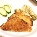 ♪ゆかたん♡'s cooksnap of when they made ポテトサラダが残ったらハムカツ！.